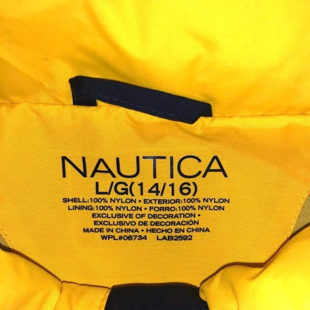 Nautica Hooded Windbreaker Size L
